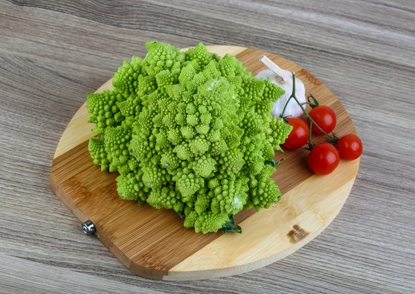 Romanesco egzotikus káposzta — Stock Fotó