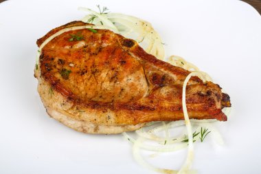 ızgara domuz biftek