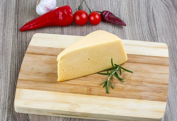 Sárga sajt háromszög — Stock Fotó