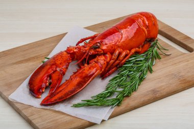 Taze haşlanmış ıstakoz