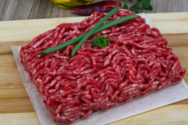 Carne macinata di manzo — Foto Stock