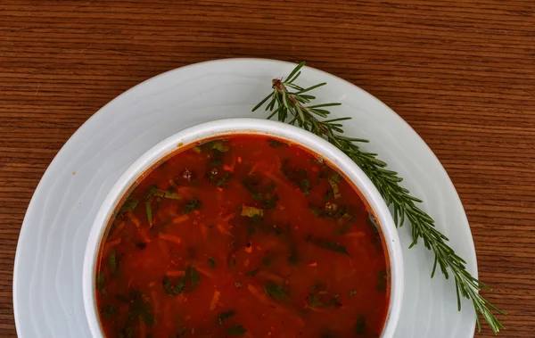 Sopa de frijol tradicional — Foto de Stock