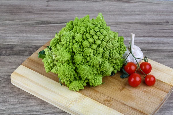 Romanesco egzotyczne kapusta — Zdjęcie stockowe