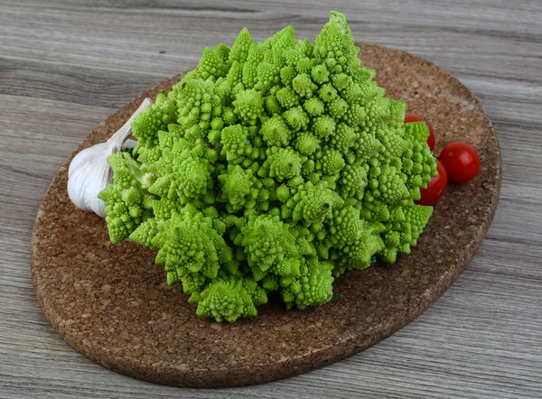 Romanesco exotischer Kohl — Stockfoto