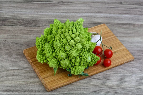 Romanesco egzotyczne kapusta — Zdjęcie stockowe