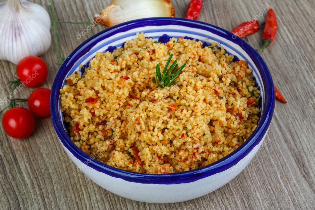 Arabic traditional cuisine Couscous Stock Photo by ©AndreySt 91041816