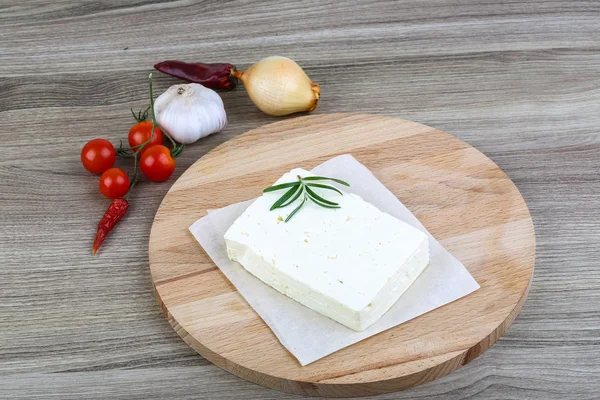 Kaukasischer Käse brinza — Stockfoto