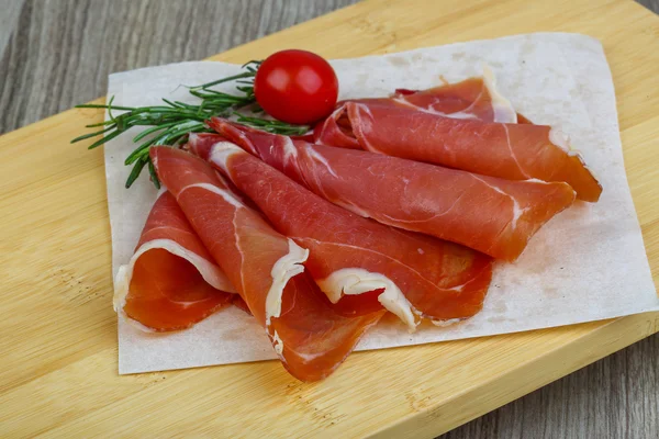 Collation traditionnelle espagnole - Jamon — Photo