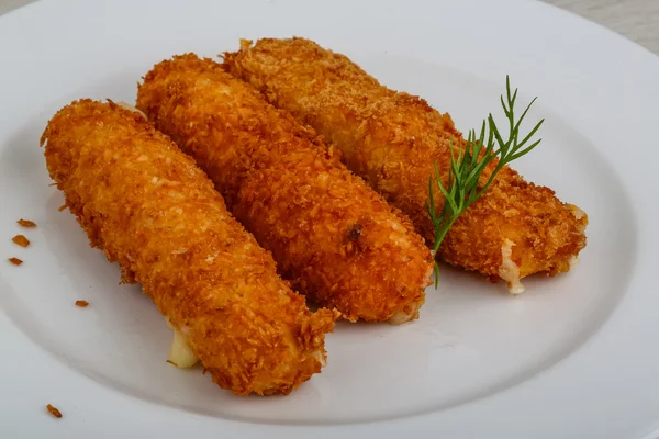 Fried cheese sticks — Stock Photo, Image