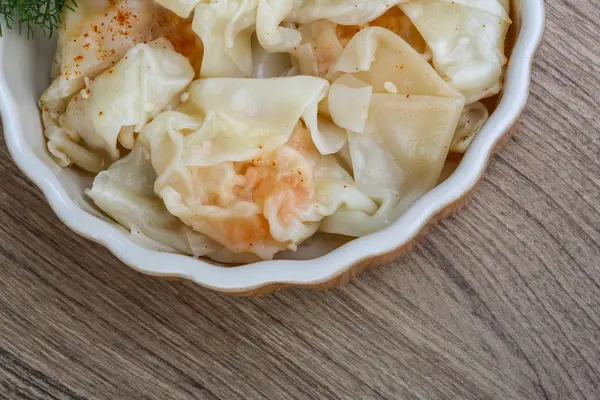 Asiático cusine camarones wanton —  Fotos de Stock