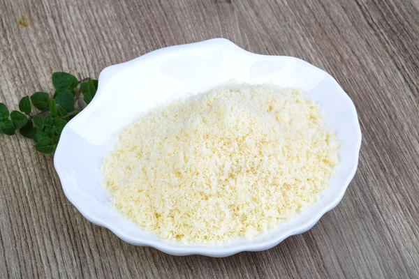 Shredded parmesan cheese — Stock Photo, Image