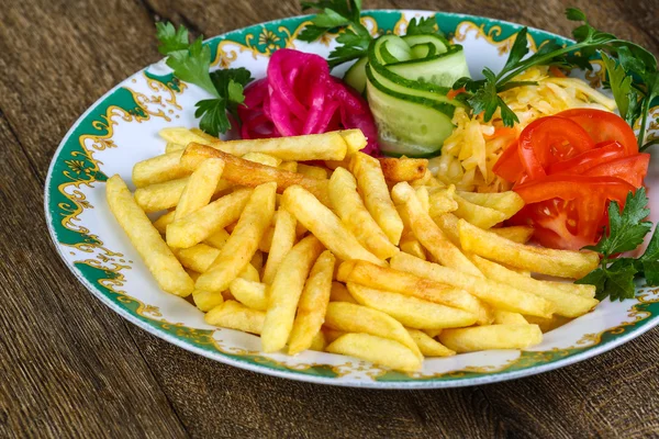 French fry potato — Stock Photo, Image