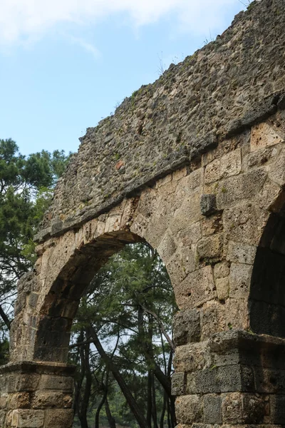 Phaselis ruínas em peru — Fotografia de Stock