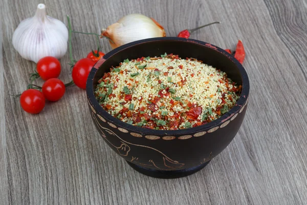 Arabic Raw couscous — Fotografie, imagine de stoc