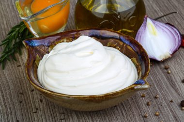 Lezzetli mayonez sos