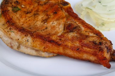 ızgara domuz biftek