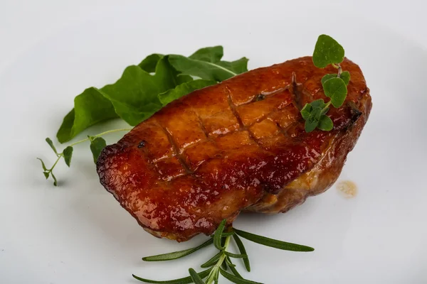 Roasted duck breast — Stock Photo, Image