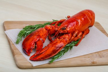 Taze haşlanmış ıstakoz