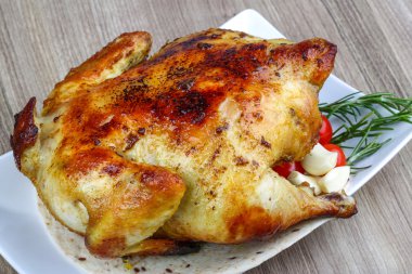 sıcak ızgara tavuk