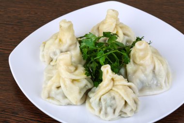 Beyaz büyük köfte - Hıngel