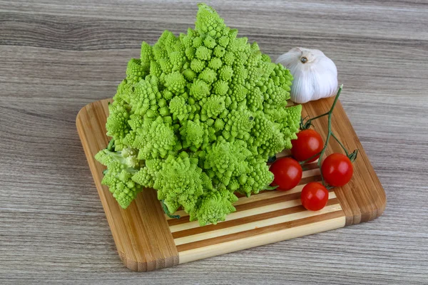 Repolho exótico Romanesco — Fotografia de Stock