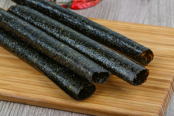 Rolos de algas marinhas nori — Fotografia de Stock