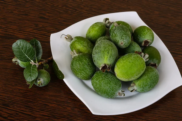 Zoete feijoa vruchten — Stockfoto