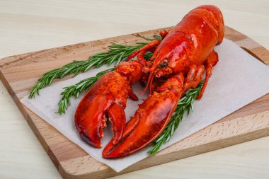 Taze haşlanmış ıstakoz