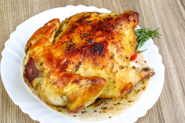 sıcak ızgara tavuk