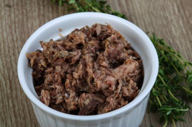 Konserve ton balığı et