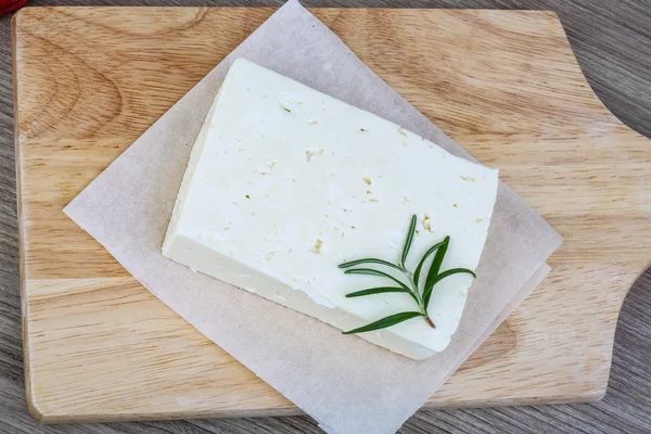 Brânză Brinza cu rozmarin — Fotografie, imagine de stoc