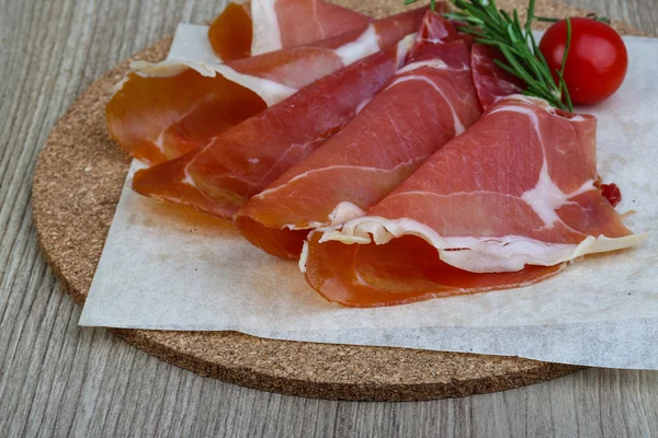 Collation traditionnelle espagnole - Jamon — Photo