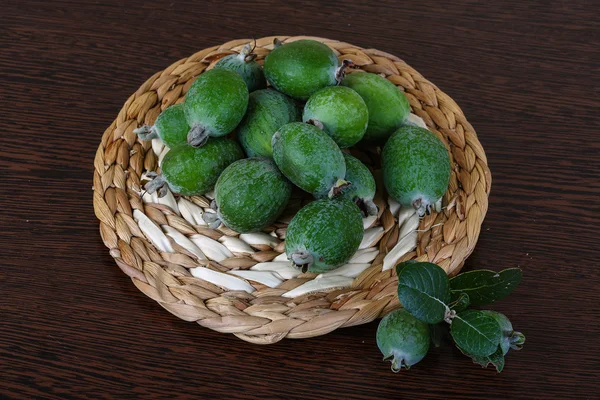 Frutas de feijoa dulces — Foto de Stock