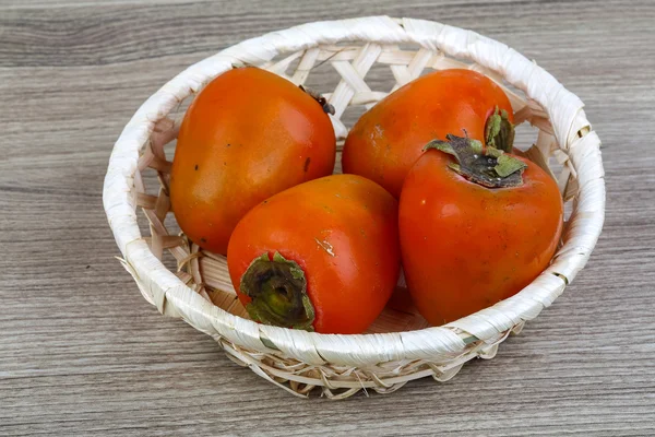 Jugosas frutas de caqui —  Fotos de Stock