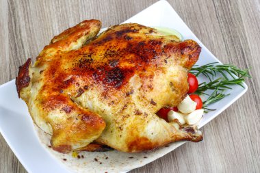 sıcak ızgara tavuk