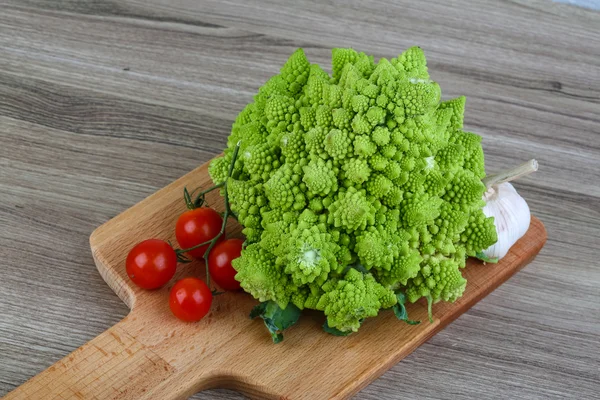 Romanesco egzotikus káposzta — Stock Fotó