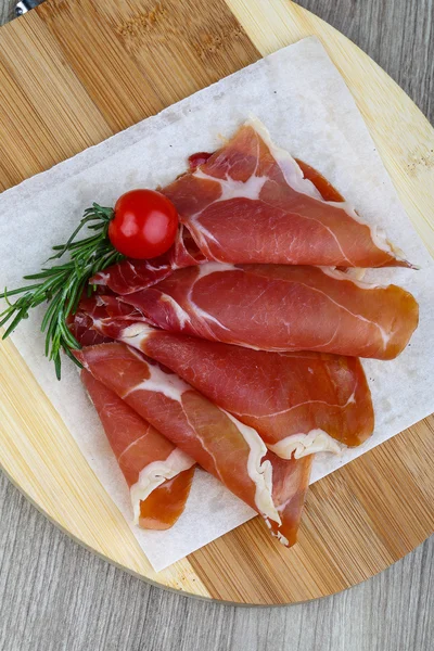 Collation traditionnelle espagnole - Jamon — Photo