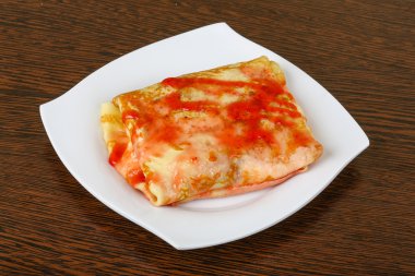 Tatlı gözleme şurubu