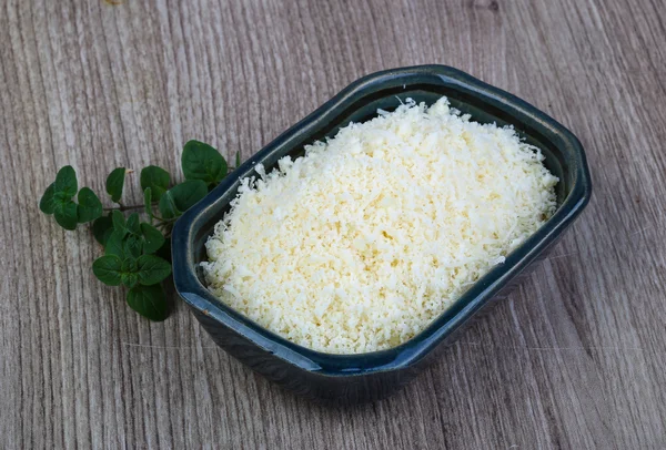 Fromage parmesan râpé — Photo