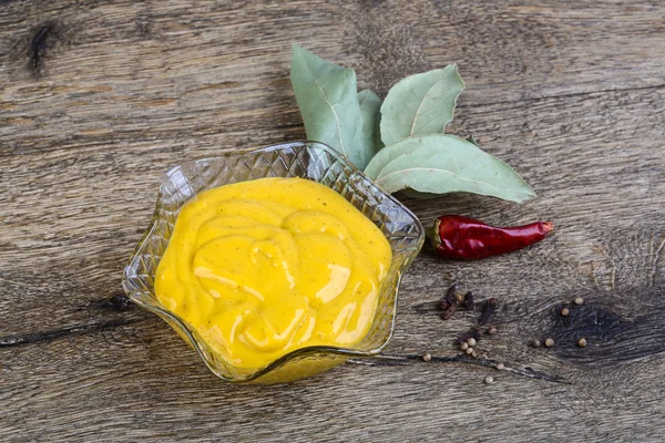 Curry sause with red pepper — Stock Photo, Image