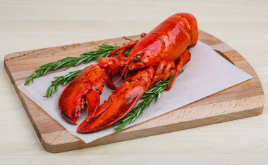 Taze haşlanmış ıstakoz