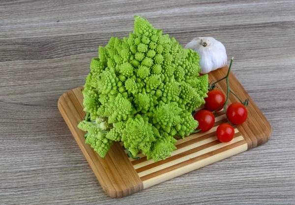 Romanesco egzotikus káposzta — Stock Fotó