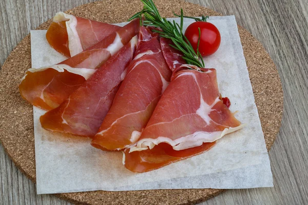 Španělské tradiční občerstvení Jamon — Stock fotografie