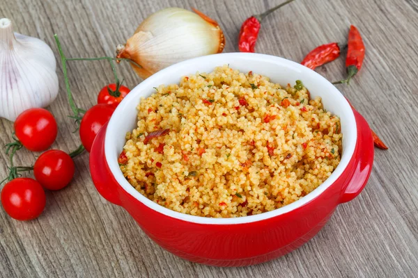 Arabic traditional Couscous — Stock Photo, Image