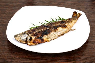 Hizmet ızgara alabalık