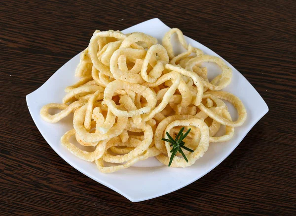 Fried onion rings — Stock Photo, Image