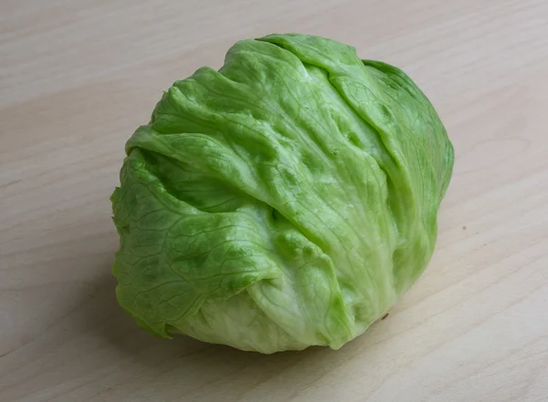 Fresh Iceberg salad — Stock Photo, Image