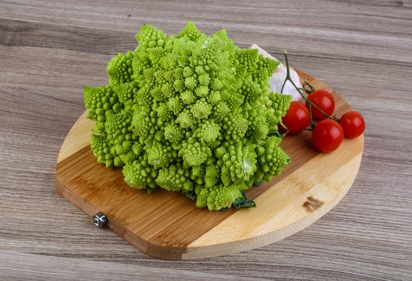 Romanesco egzotikus káposzta — Stock Fotó