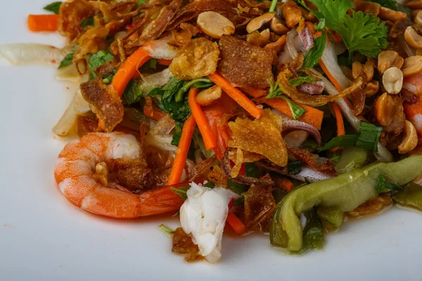 Ensalada de mariscos asiáticos —  Fotos de Stock