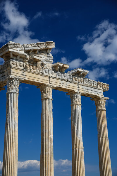 Ancient Apollo temple in Side